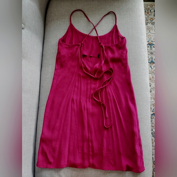 Magenta Forever 21 Slip Dress - Picture 2 of 6